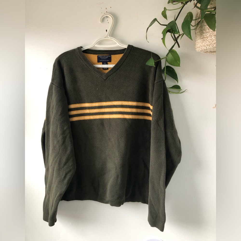 Vintage knit American eagle sweater